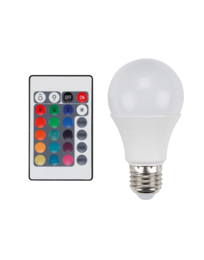LEDLAMP - PEER - 7.5 W - E27 - RGB &amp; WARMWIT
