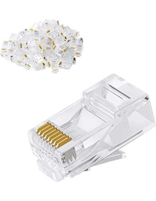 RJ45 connector 100 x Cat5e/Cat6 