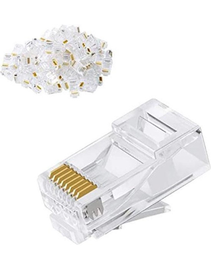 RJ45 connector 100 x Cat5e/Cat6 