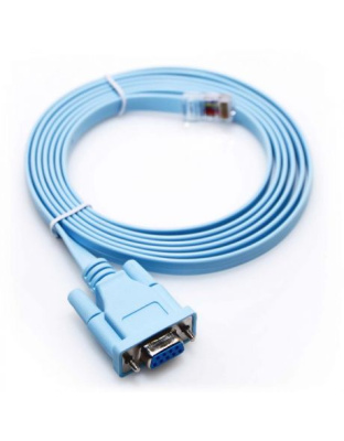 Cisco 72-3383-01 Compatible Rollover Console Cable - DB9 Female to RJ45 - 6 FT